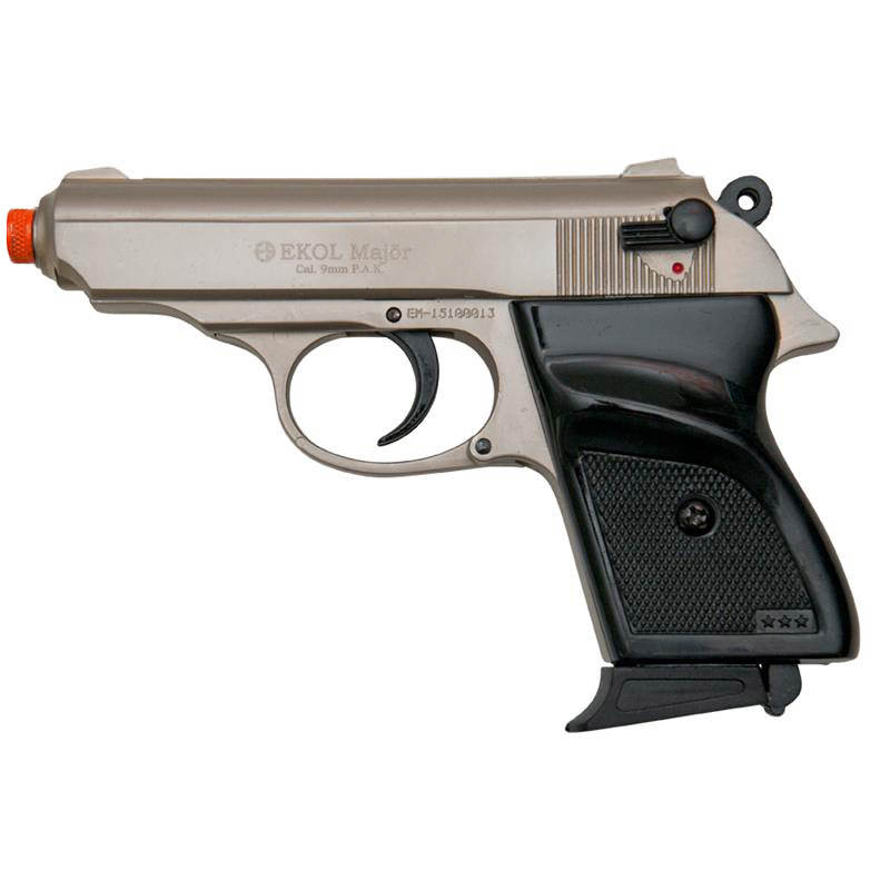 MVP Front Firing Blank Replica Gun - Satin Finish - Tophatter's Army Products & Self Defense Collectible Weapons - Tophatter Daily Deals